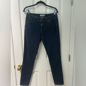 28”x 29” Blue Spice Women's Dark Wash Skinny Jeans - Dark Blue